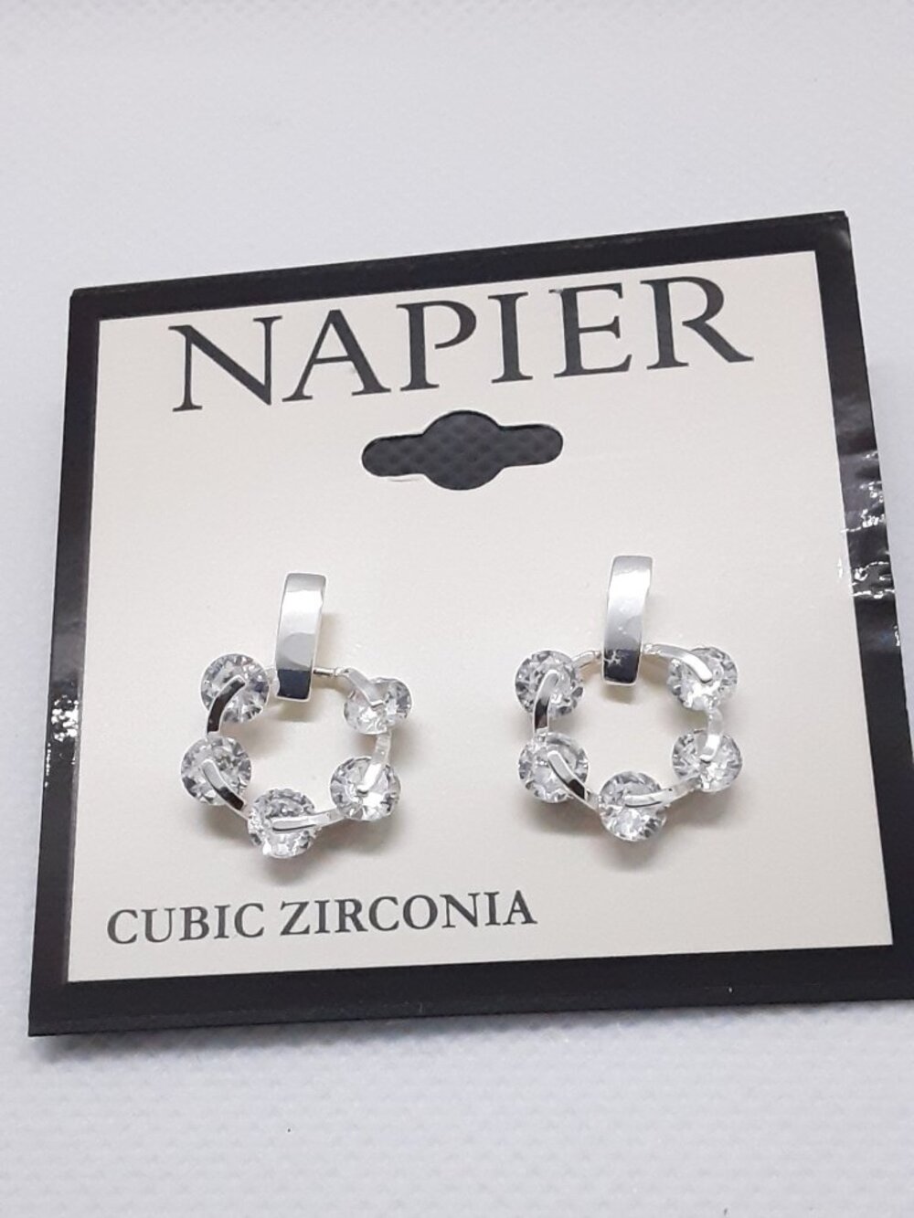NEW Bridal Party Wear CZ Earrings - Picture 5 of 5